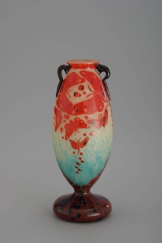 charles schneider vase aux papillons 